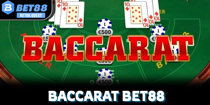 Baccarat Bet88: Sảnh casino đổi thưởng uy tín nhất 2026